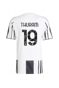 Juventus Khephren Thuram #19 Jalkapallovaatteet Kotipaita 2025-26 Lyhythihainen